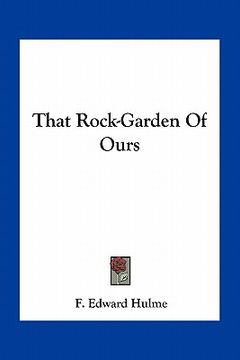 portada that rock-garden of ours