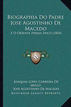 portada Biographia do Padre Jose Agostinho de Macedo 