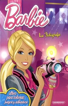 portada Barbie: La Fotógrafa (Libro Para Colorear)