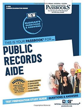 portada Public Records Aide (en Inglés)