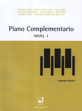 portada PIANO COMPLEMENTARIO NIVEL 1