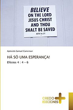 portada Há só uma Esperança! Efésios 4: 4 - 6 (in Portuguese)