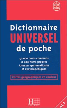 portada Dictionnaire Universel de Poche (in French)