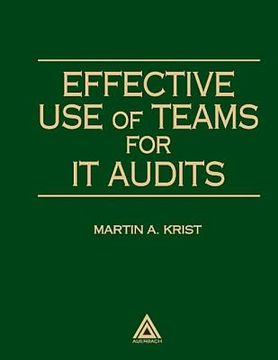 portada effective use of teams for it audits (en Inglés)