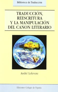 portada Traducción, Reescritura y Manipulación del Canon Literario