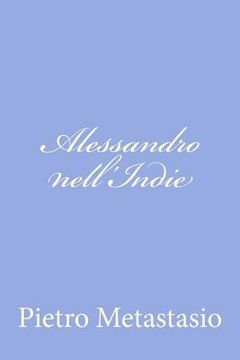 portada Alessandro nell'Indie (en Italiano)