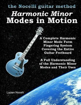 portada Harmonic Minor Modes In Motion (The Nocelli Guitar Method) (en Inglés)