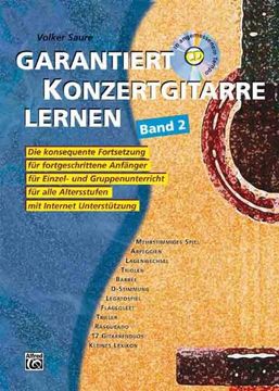 portada Garantiert Konzertgitarre lernen 2: Mit CD und Internet Unterstützung. Für Einzel- und Gruppenunterricht mit Internet Unterstützung (in German)