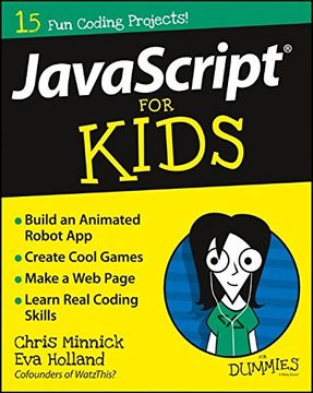portada Javascript For Kids For Dummies (for Dummies (computer (en Inglés)