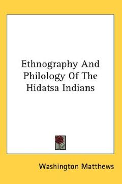 portada ethnography and philology of the hidatsa indians