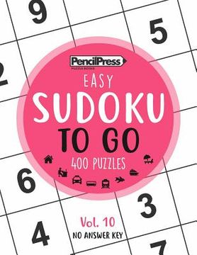 portada SUDOKU TO GO (400 Puzzles, easy): Sudoku Puzzle Books for adults