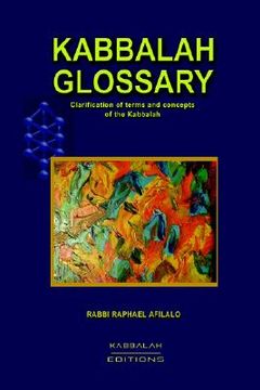 portada kabbalah glossary (in English)