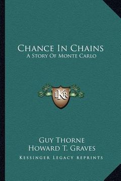 portada chance in chains: a story of monte carlo (en Inglés)