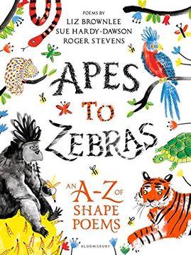 portada Apes to Zebras: An A-Z of Shape Poems