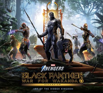 portada Marvel'S Avengers: Black Panther: War for Wakanda Expansion: Art of the Hidden k Ingdom (en Inglés)