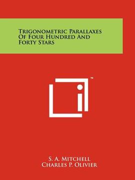 portada trigonometric parallaxes of four hundred and forty stars