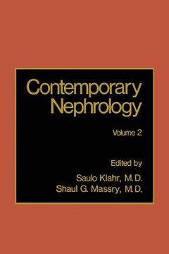 portada Contemporary Nephrology: Volume 2 (en Inglés)