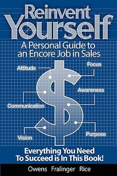 portada reinvent yourself: a personal guide to an encore job in sales (en Inglés)