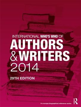 portada International Who's Who of Authors and Writers 2014 (en Inglés)
