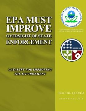 portada EPA Must Improve Oversight of State Enforcement (en Inglés)