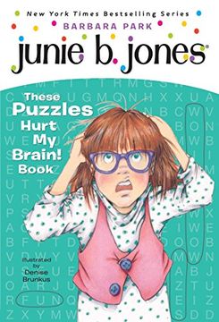 portada Junie b. Jones: These Puzzles Hurt my Brain! Book (Junie b. Jones: Stepping Stone Book) (en Inglés)