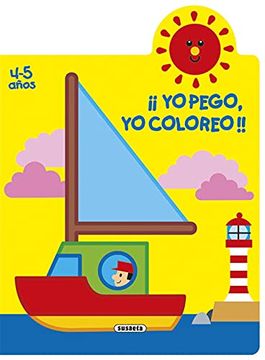portada Yo Pego, yo Coloreo! 4-5 Años (in Spanish)