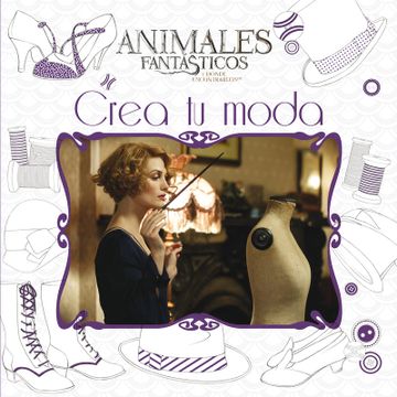 portada Animales Fantasticos Crea tu Moda (in Spanish)