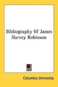 portada bibliography of james harvey robinson (in English)