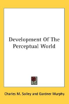 portada development of the perceptual world (en Inglés)