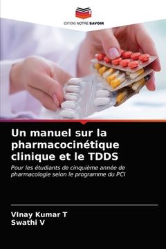 portada Un manuel sur la pharmacocinétique clinique et le TDDS (in French)