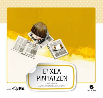 portada Etxea Pintatzen (Letra Handia) (en Euskera)