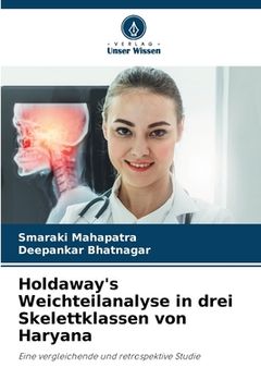 portada Holdaway's Weichteilanalyse in drei Skelettklassen von Haryana (en Alemán)