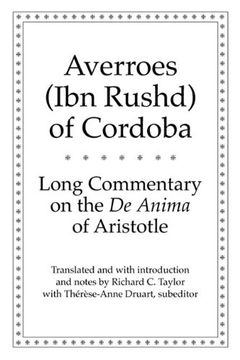 portada Long Commentary on the de Anima of Aristotle (Yale Library of Medieval Philosophy Series) (en Inglés)