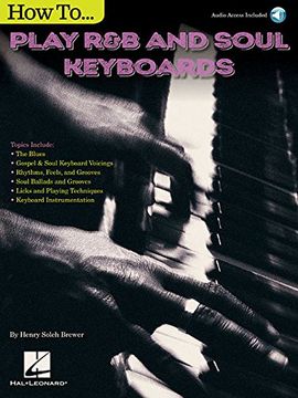 portada How to Play r&b Soul Keyboards (en Inglés)