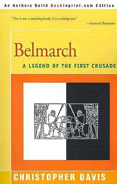 portada belmarch: a legend of the first crusade (in English)