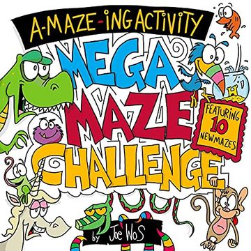 portada A-Maze-Ing Activity: Mega Maze Challenge (A-Maze-Ing Activity Books) (en Inglés)