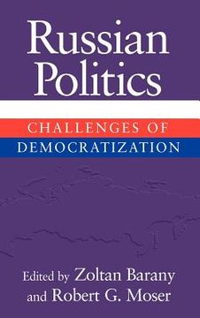 portada Russian Politics: Challenges of Democratization (en Inglés)