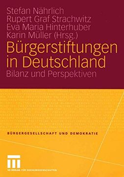 portada Bürgerstiftungen in Deutschland: Bilanz und Perspektiven (in German)