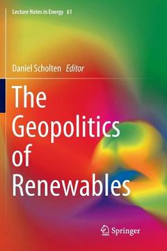 portada The Geopolitics of Renewables (en Inglés)