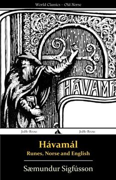 portada Hávamál - Runes, Norse and English (en Islandés)
