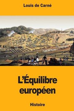 portada L'Équilibre européen (en Francés)