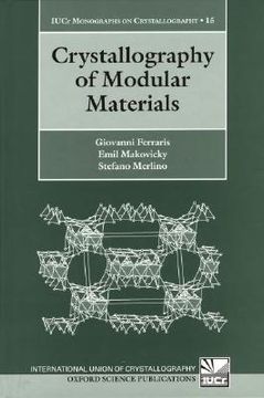 portada crystallography of modular materials (in English)