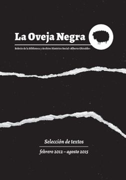 portada Boletín La Oveja Negra : Selección de textos
