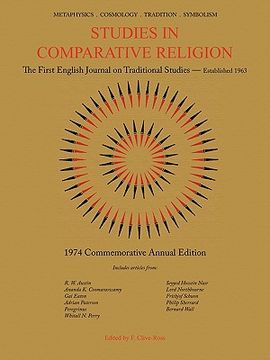portada studies in comparative religion: 1974 commemorative annual edition (en Inglés)