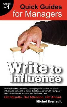 portada write to influence - quick guides for managers (en Inglés)