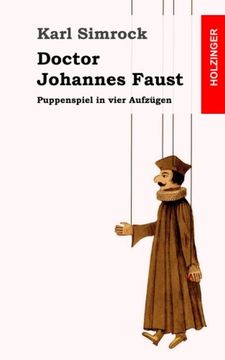 portada Doctor Johannes Faust: Puppenspiel in vier Aufzügen (German Edition)