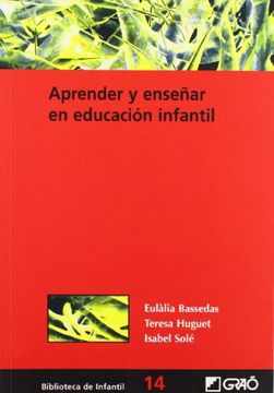 portada Aprender y Enseñar en Educación Infantil (in Spanish)