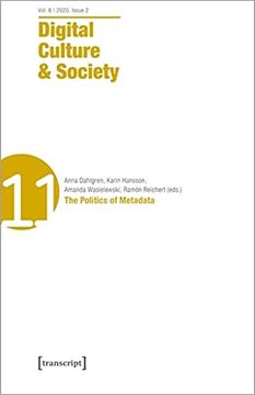 portada Digital Culture & Society (Dcs) – Vol. 6, Issue 2 