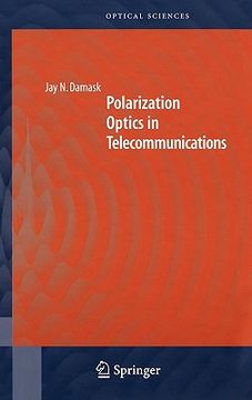 portada polarization optics in telecommunications (en Inglés)