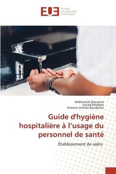 portada Guide d'hygiène hospitalière à l'usage du personnel de santé